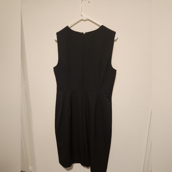 Ann Taylor Factory Sheath Dress Black Size 12 - Picture 3 of 4